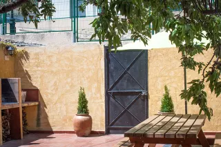 Patio exterior de la casa | Casa Amparo