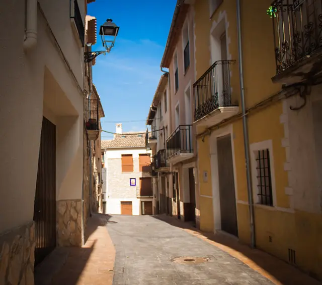 Calle del pueblo | Casa Amparo