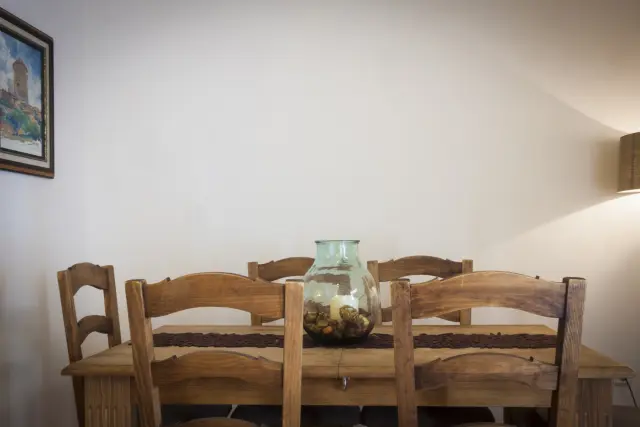 La mesa del salón comedor