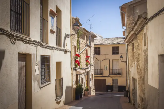 Una calle del pueblo