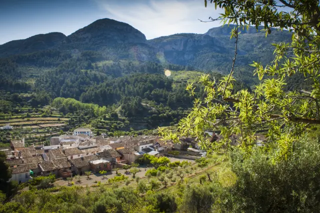 El pueblo desde arriba